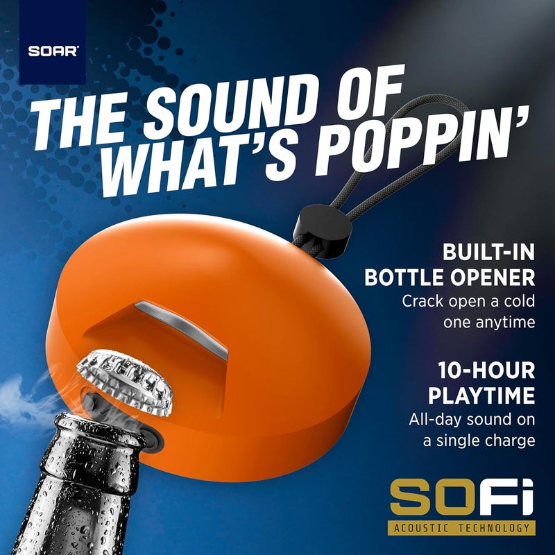 SOAR NBA Bluetooth Bottle Opener Speaker, Los Angeles Lakers - Image 4